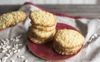 Biscotti Semplici Di Riso Soffiato Dolce Leggero Agrodolce