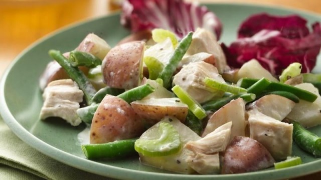 insalata di patate e pollo