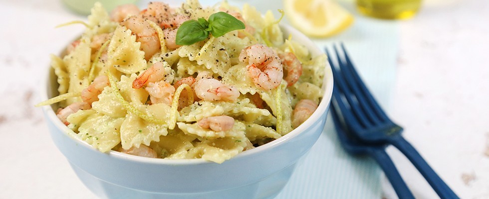 Ricetta Pasta Con I Gamberetti Con Salsa Di Mandorle Agrodolce