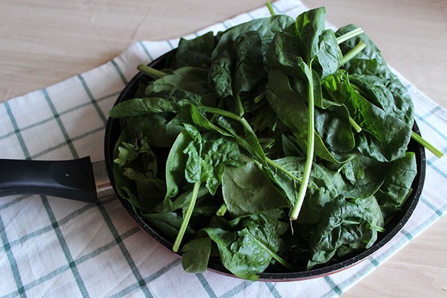 Torta salata pomodorini e spinaci FOTO1