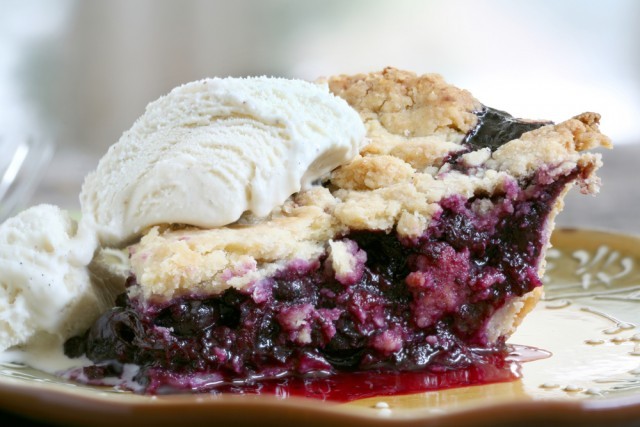 blueberry pie