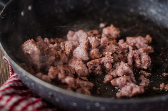 gnocchetti sardi salsiccia e zafferano