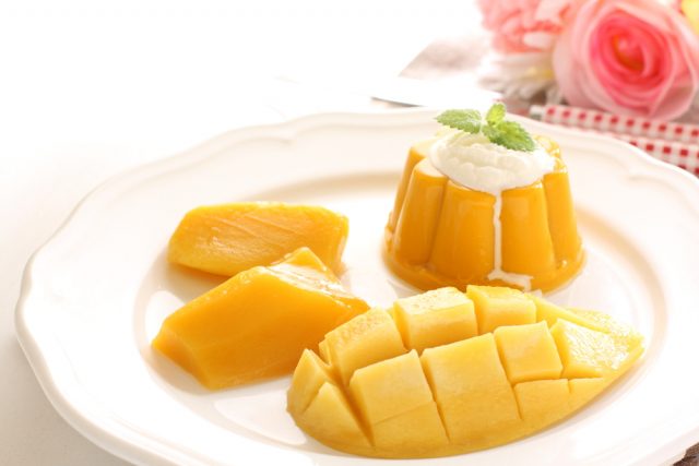 mango pudding  dolci cinesi