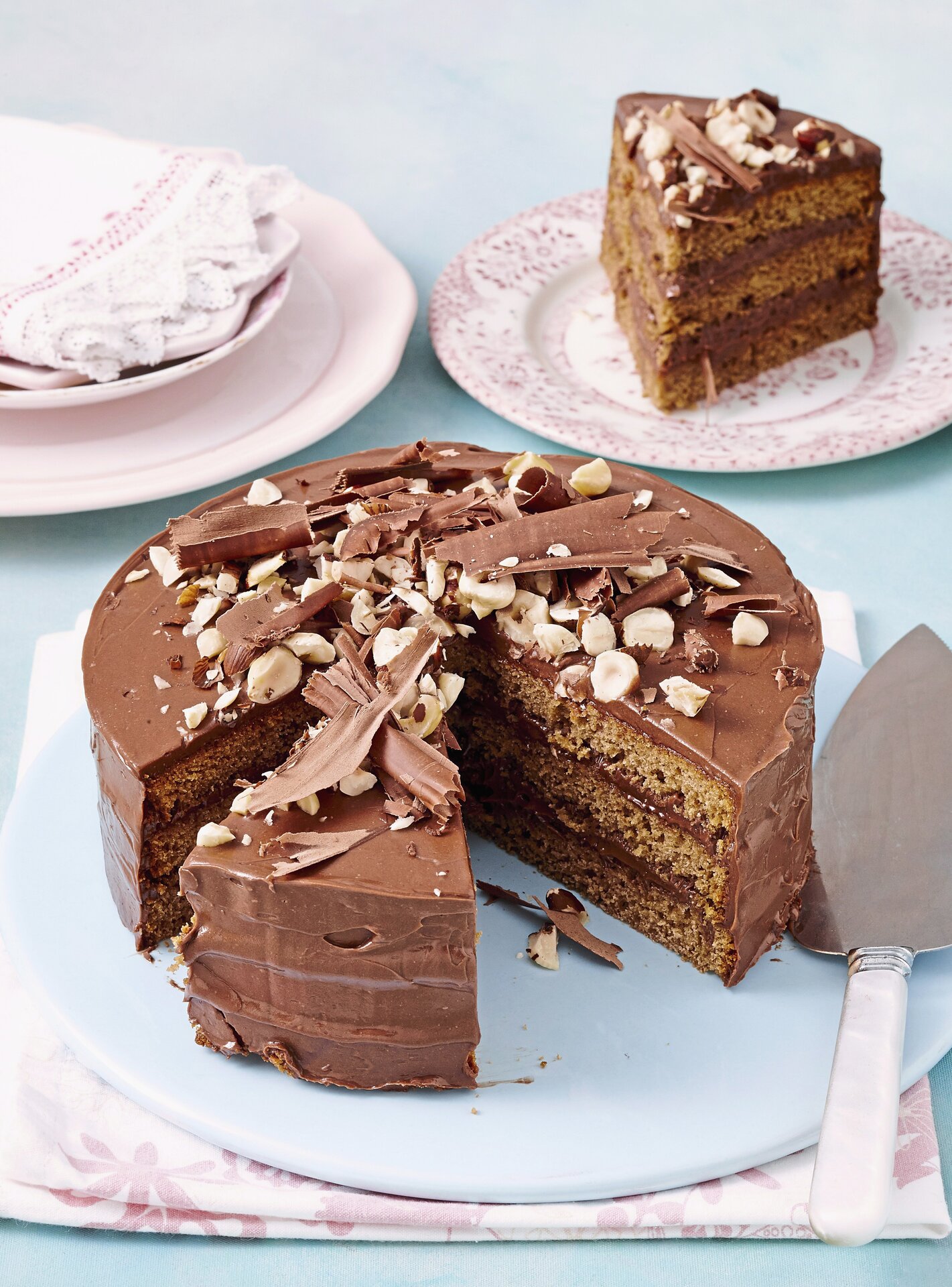 Ricetta Torta Nutella E Caffe Con Glassa Al Cioccolato Agrodolce