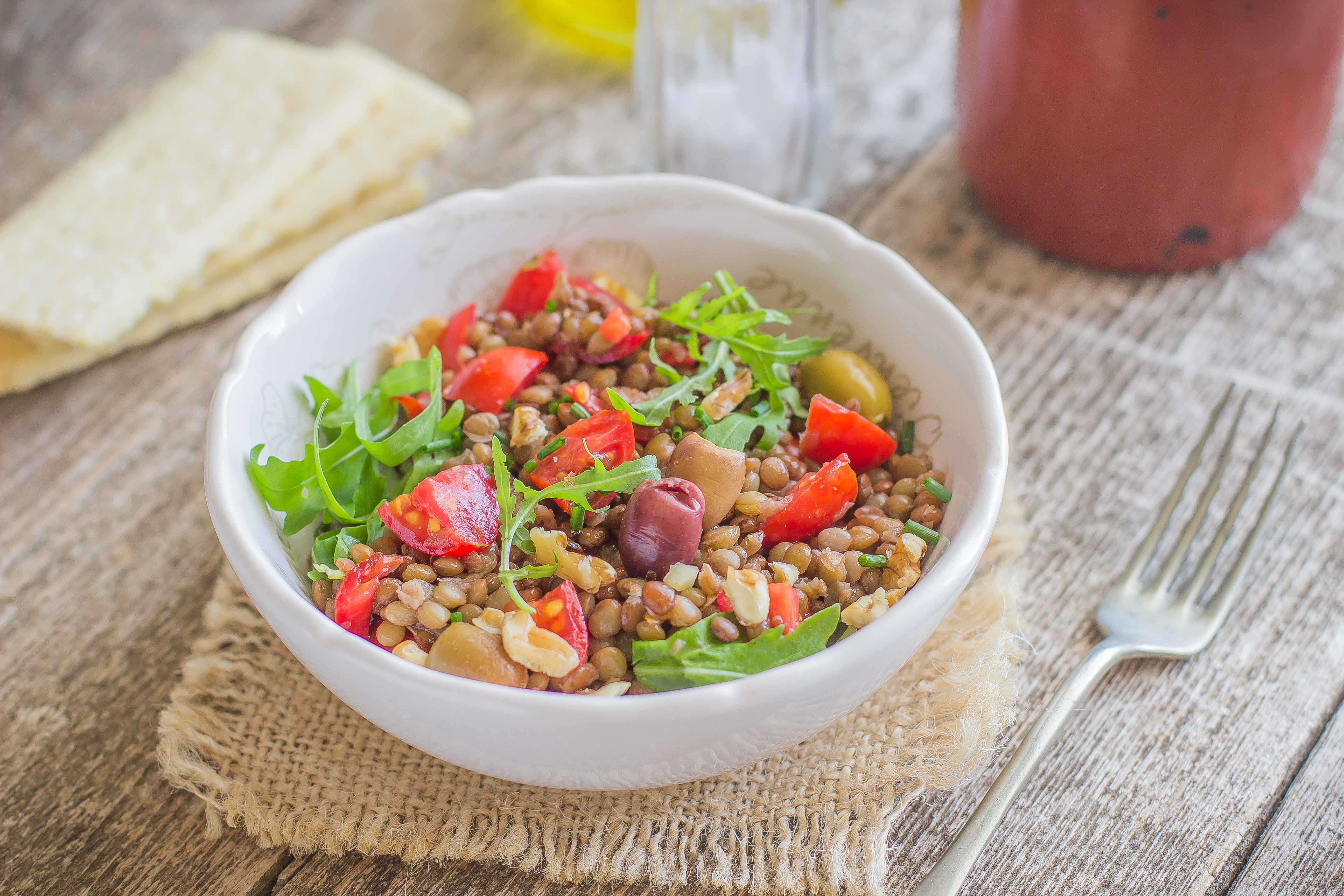 Ricetta Insalata Fredda Lenticchie E Pomodori Agrodolce