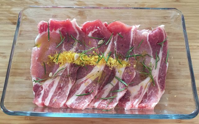 Capocollo Di Maiale Al Limone Ricetta Fettine Da Fare Al Forno Agrodolce