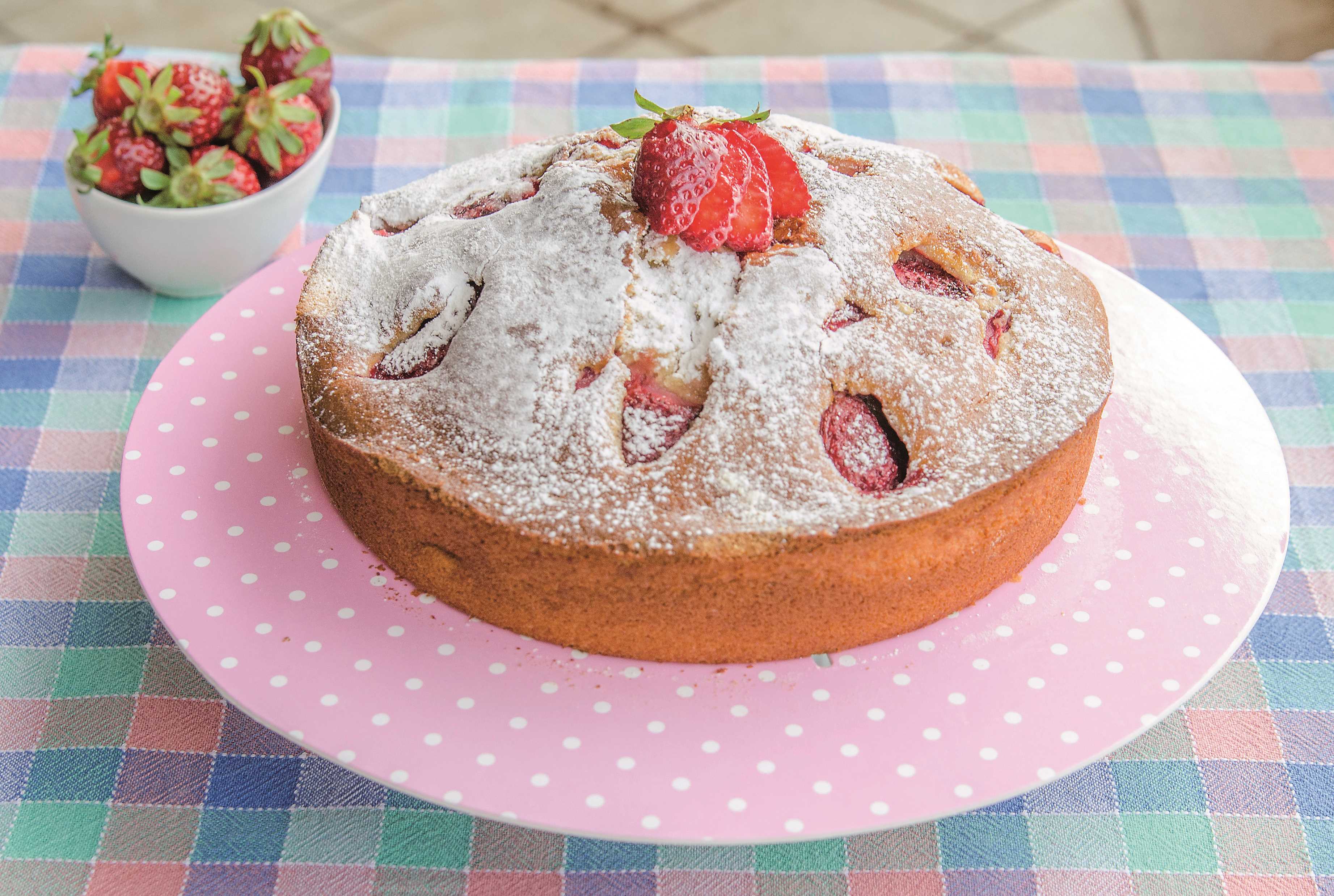 Ricetta Torta Morbida Ricotta E Fragole Con Bimby Agrodolce