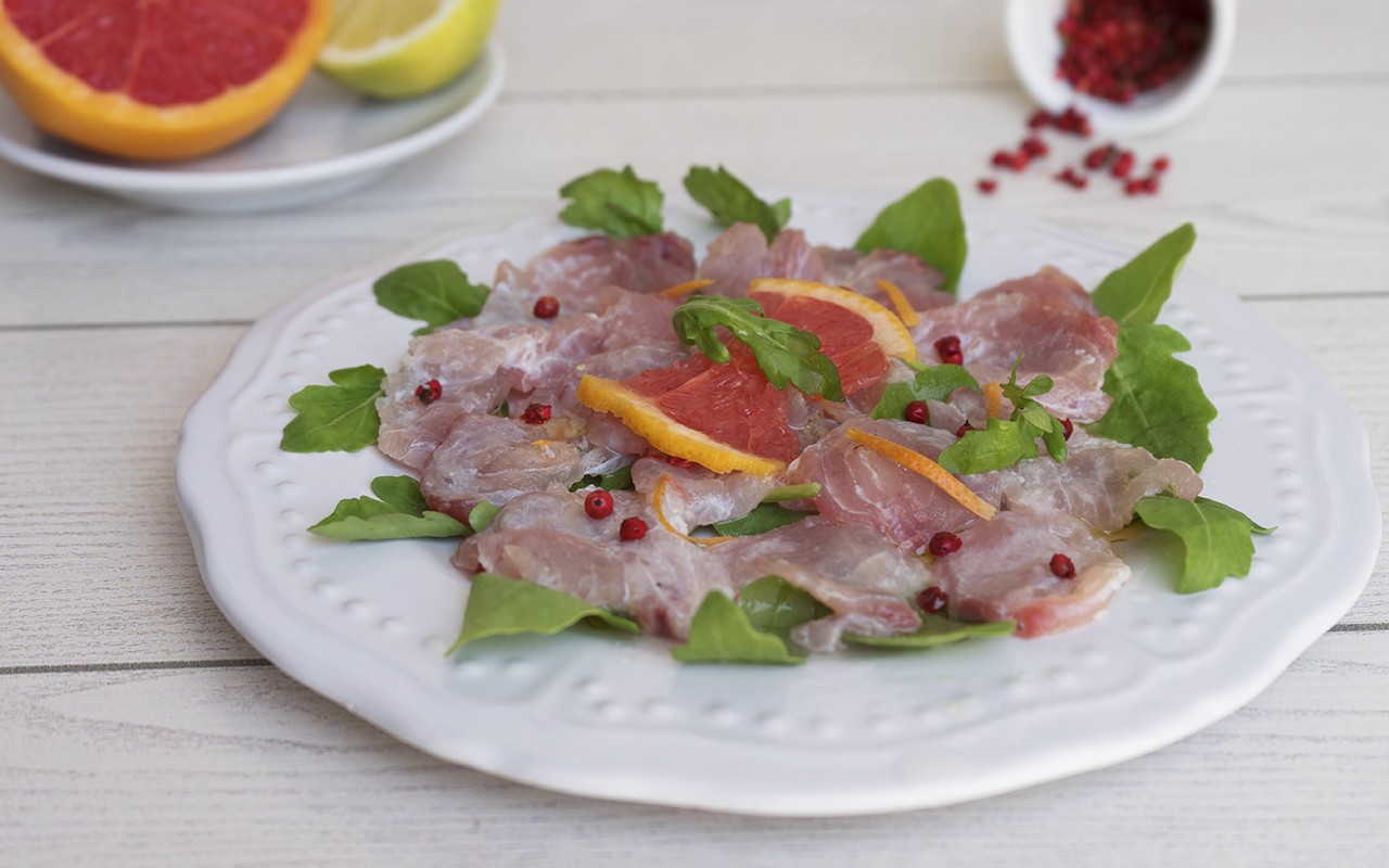 Carpaccio ricciola