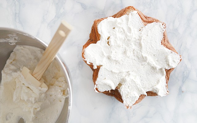 Crema chantilly e pandoro