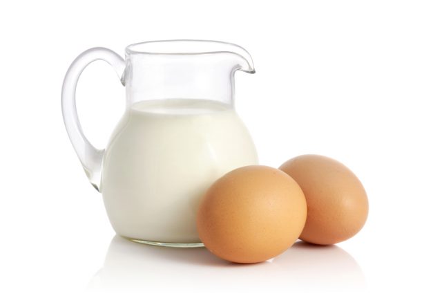 uova e latte