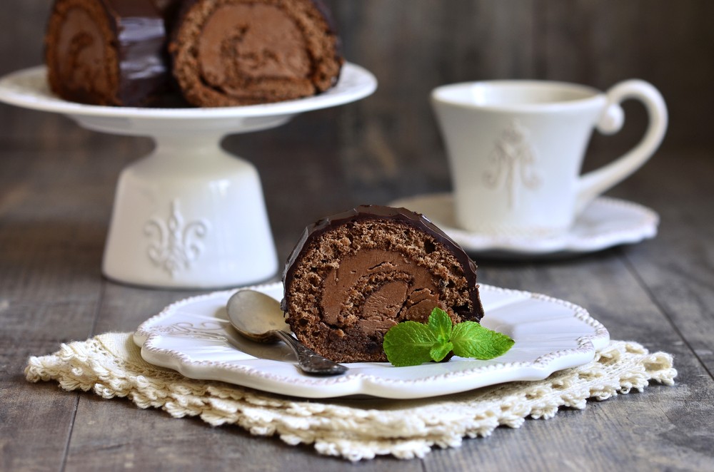 Ricetta Rotolo Di Biscotti Al Cioccolato Per Dessert Agrodolce