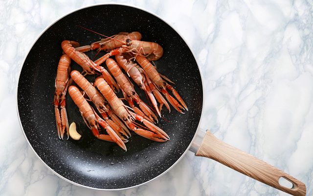 scampi-in-padella-step-1