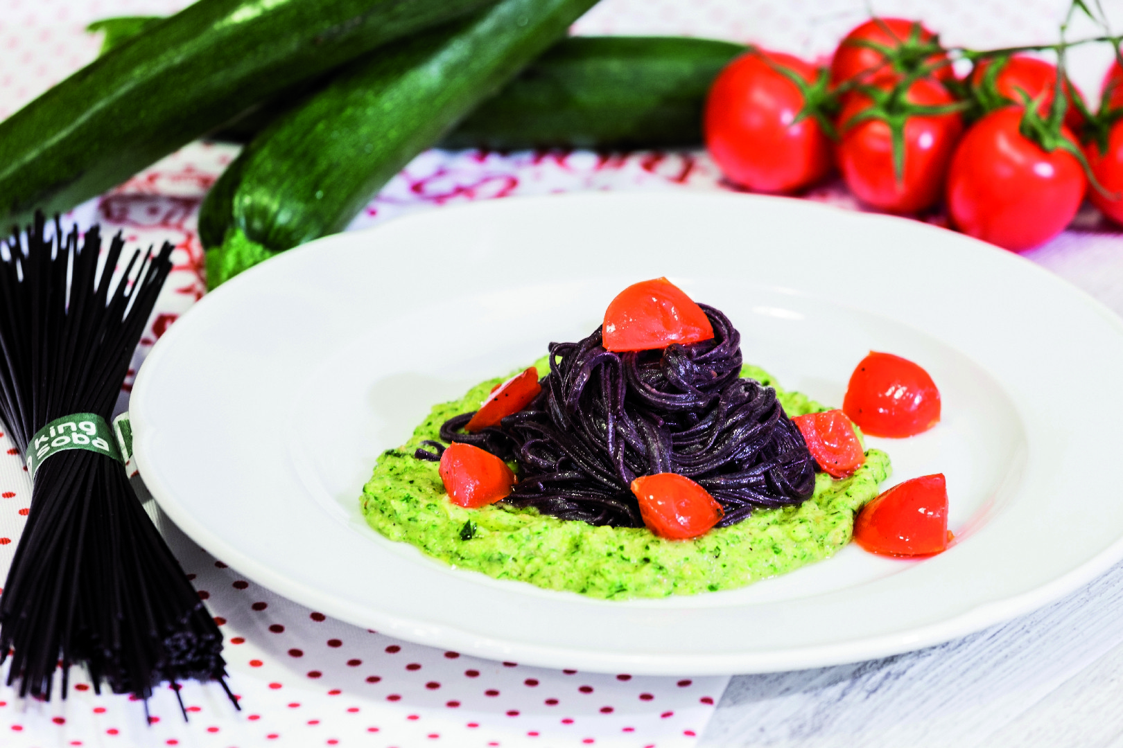 Spaghetti di riso in brodo con zucchine e carote - In cucina da Eva