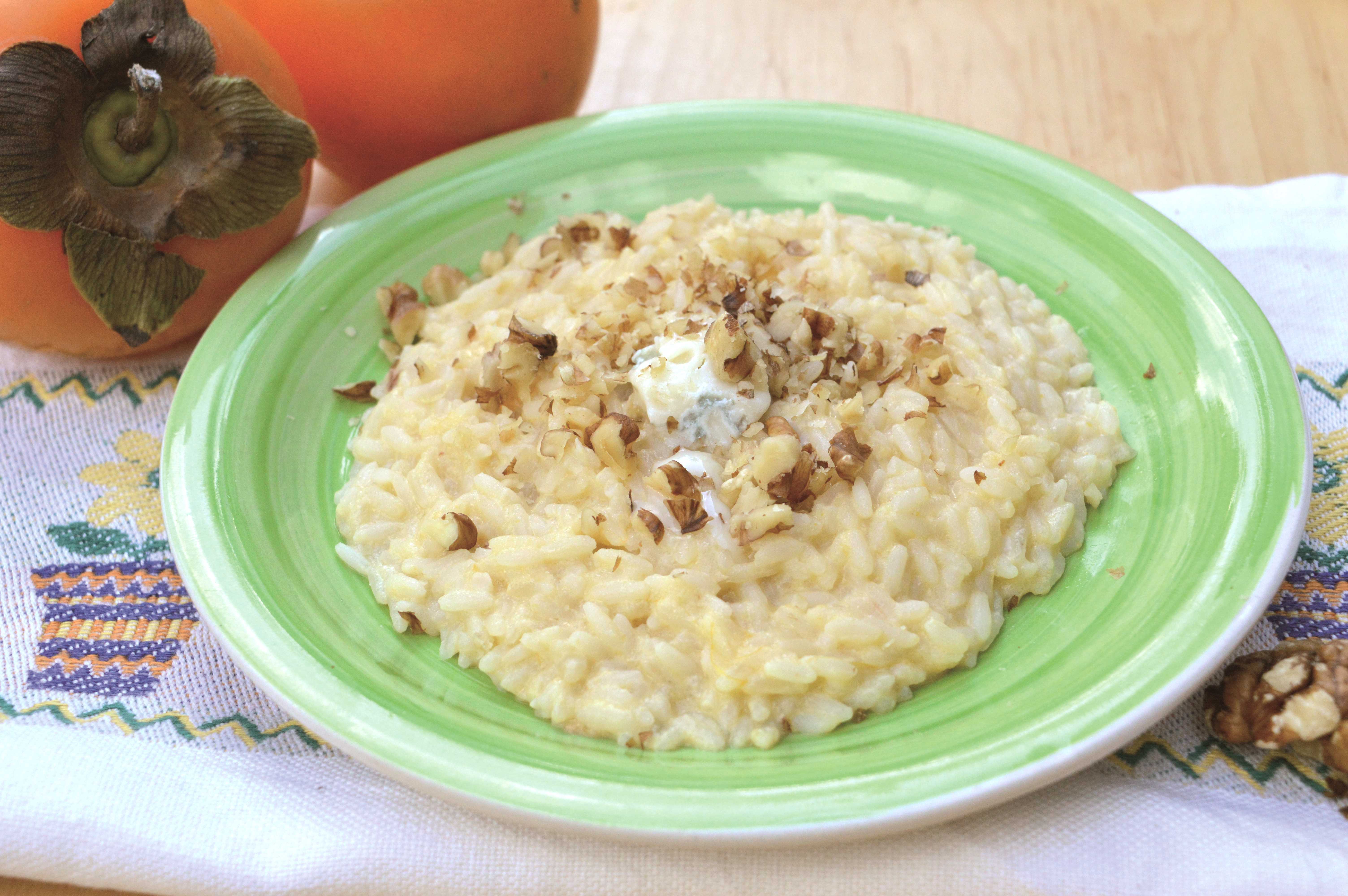 Ricetta Risotto ai cachi con il bimby | Agrodolce