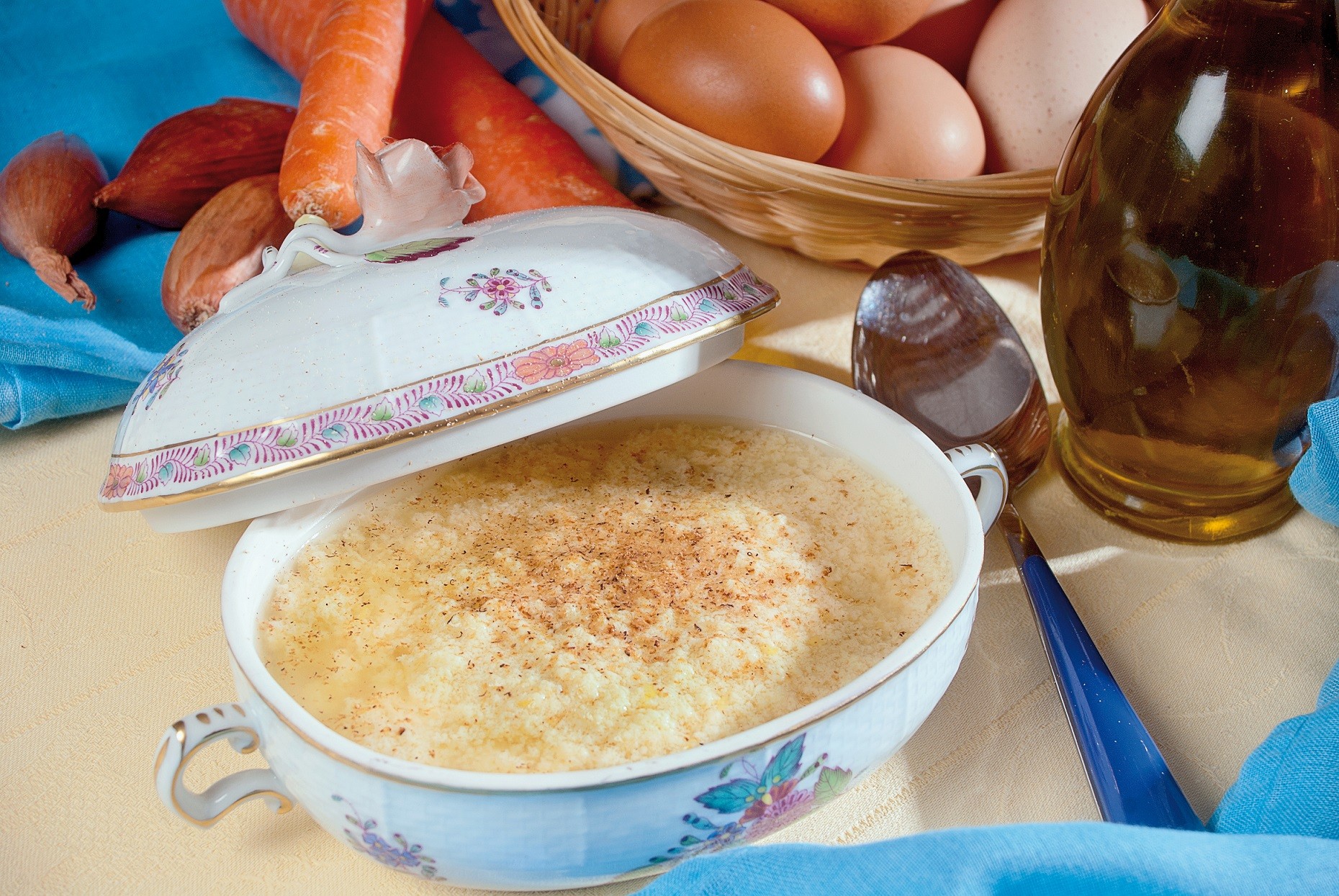 Ricetta Consomme E Stracciatella Romana Agrodolce