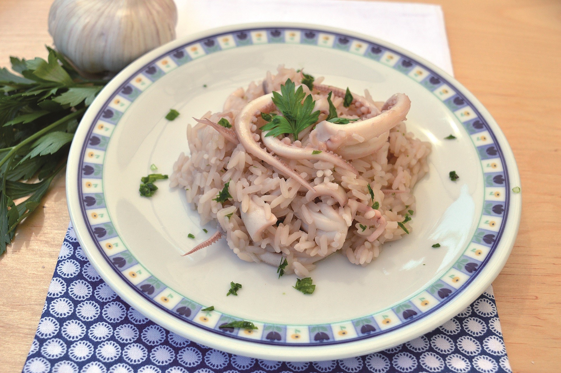 Risotto con i totani