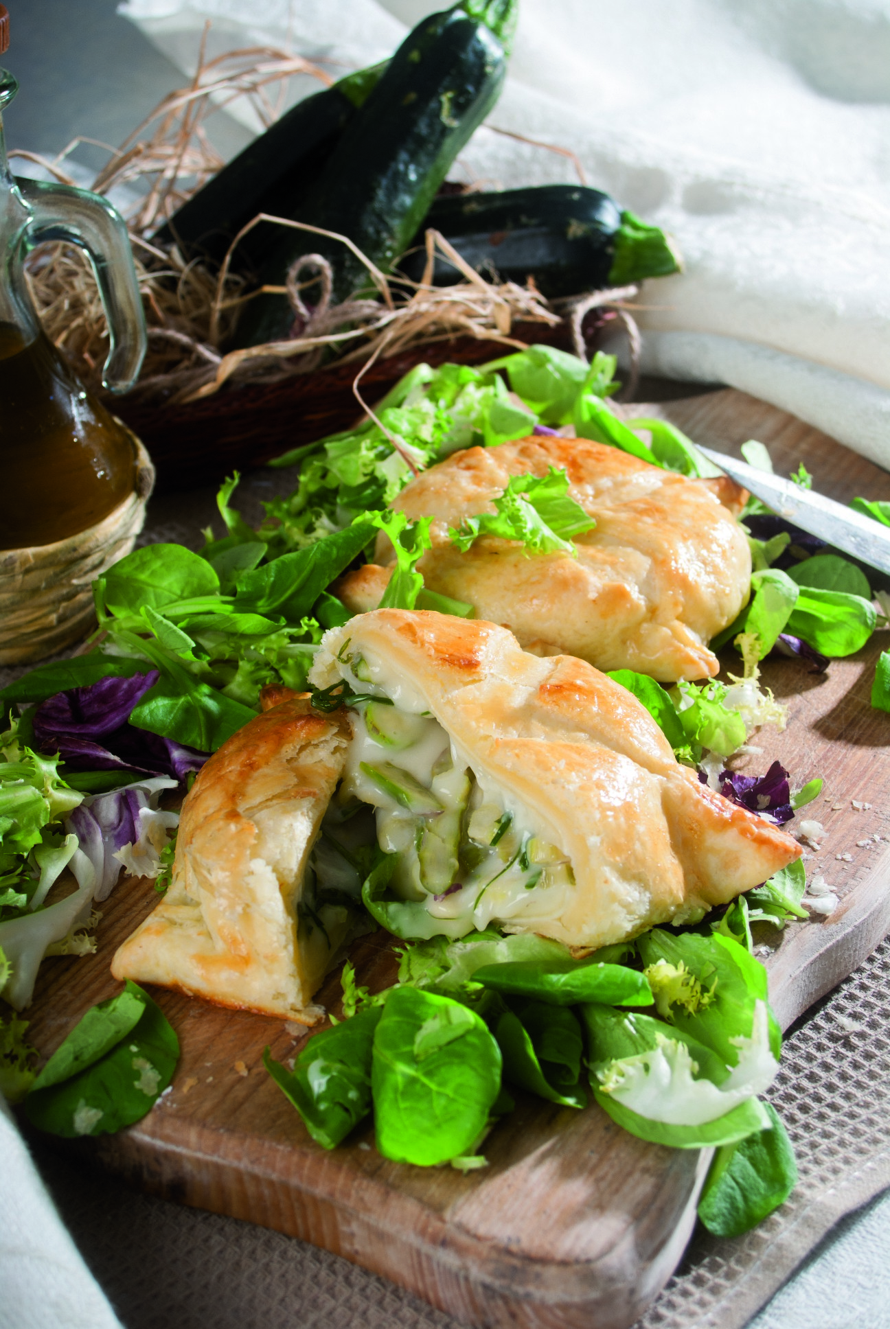 Ricetta Tomini in pasta sfoglia con verdure croccanti ...