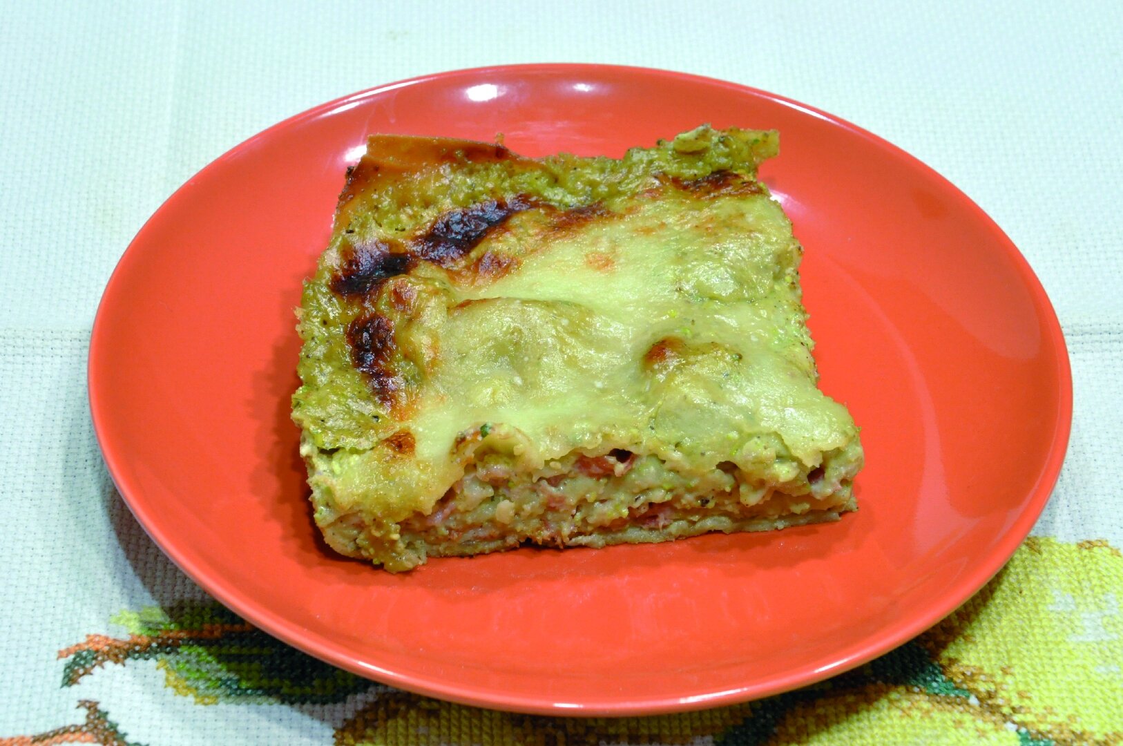 Lasagne al pesto di pistacchio e speck ricetta Bimby Agrodolce