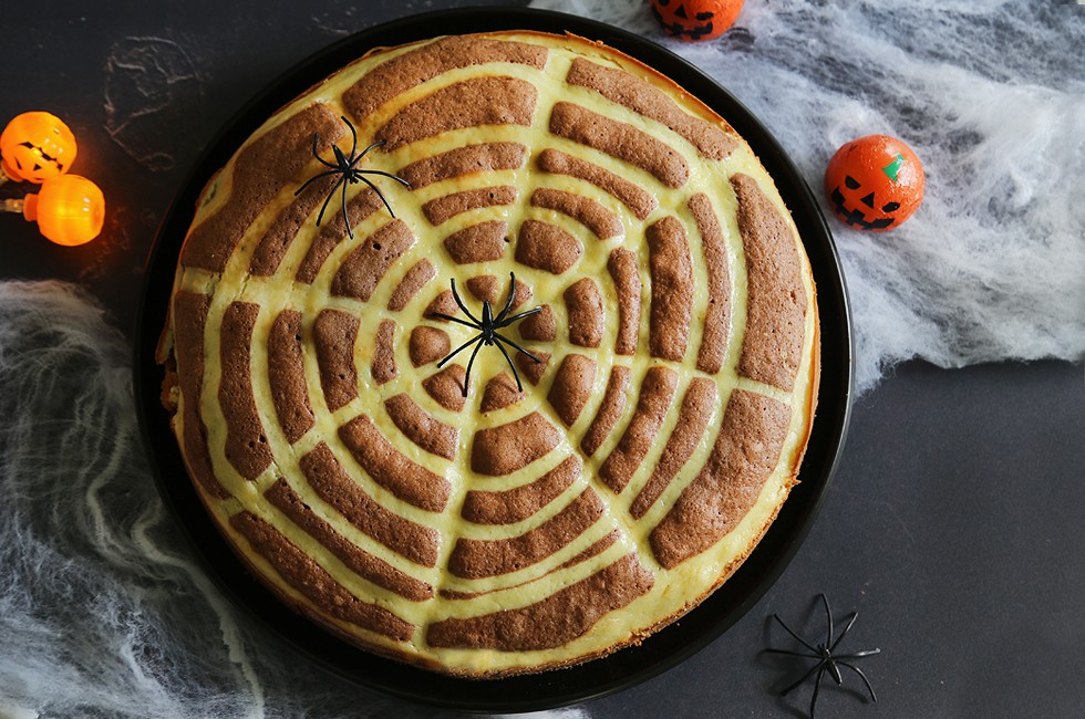 dolci di Halloween torta ragnatela