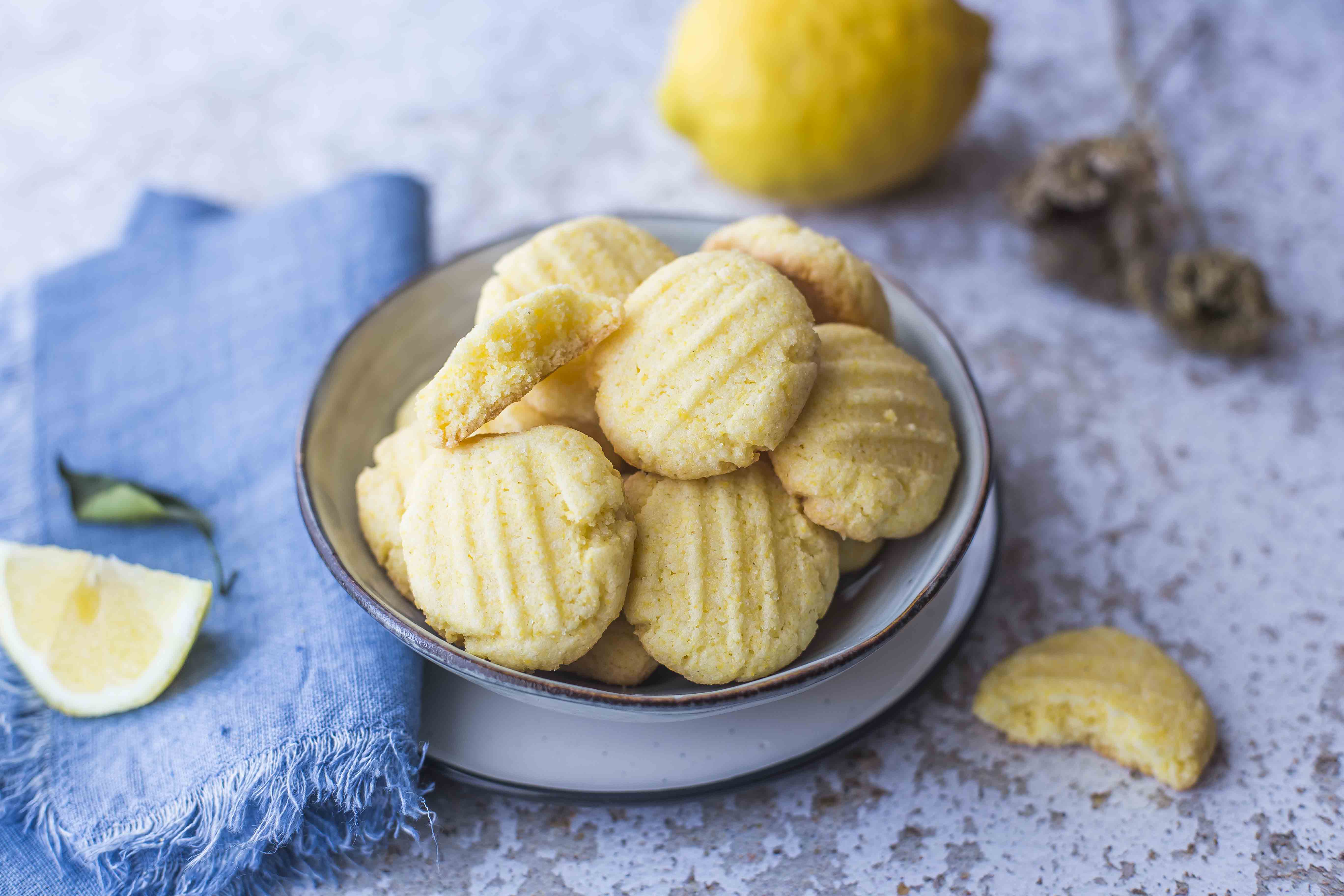 Biscotti al limone senza glutine