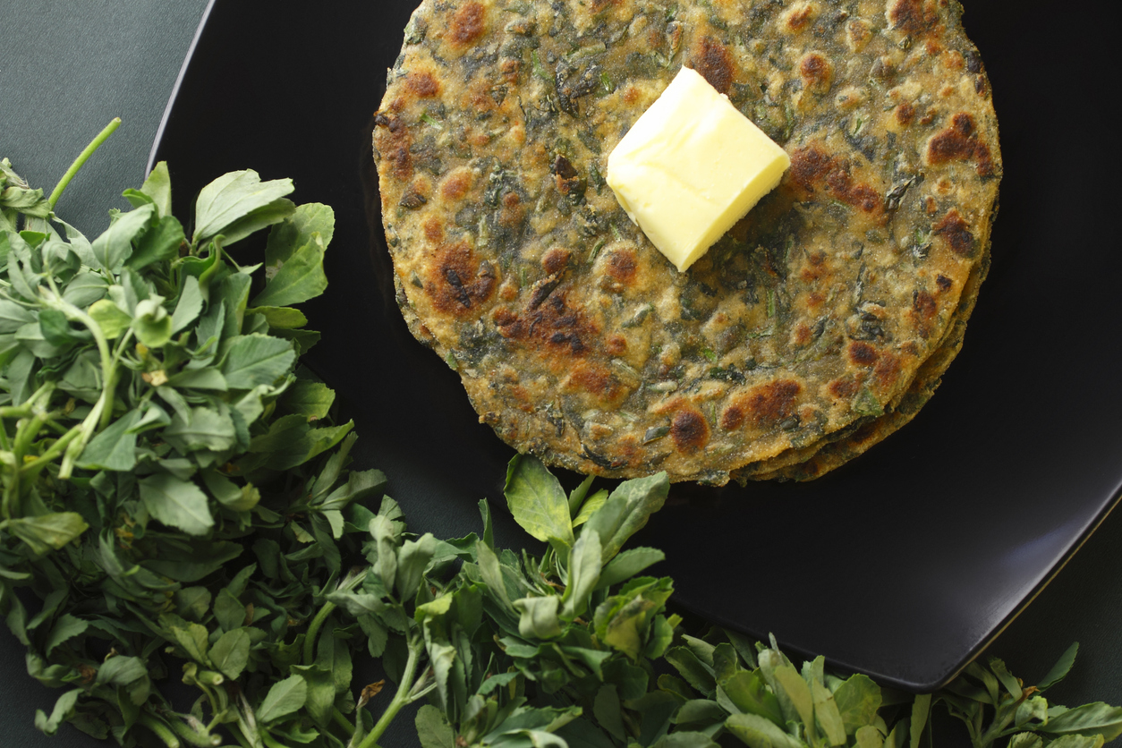 Methi Paratha (Thepla)