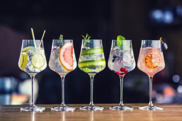 Gin tonic diversi