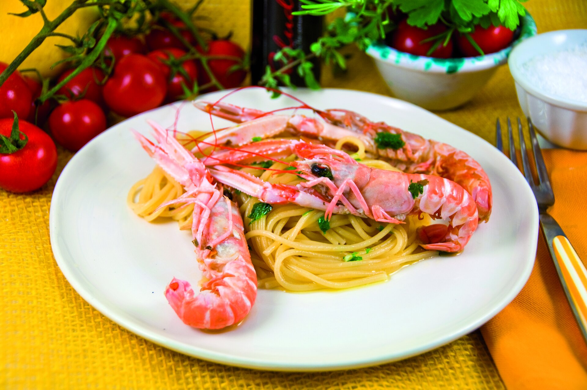 Spaghetti Agli Scampi: Sfumate Con Il Prosecco Ricetta- Agrodolce