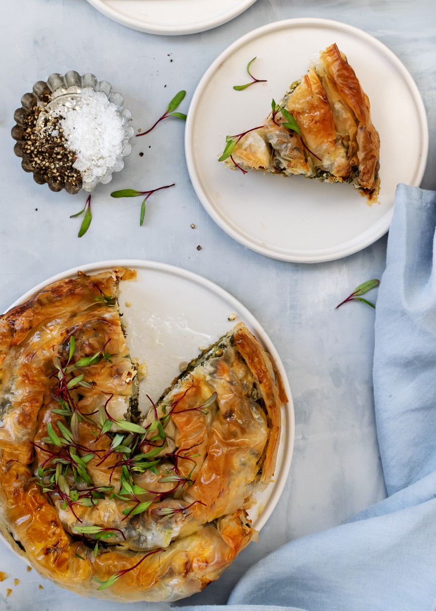 Ricetta Torta Salata Spinaci E Uova In Un Guscio Di Pasta Fillo Agrodolce