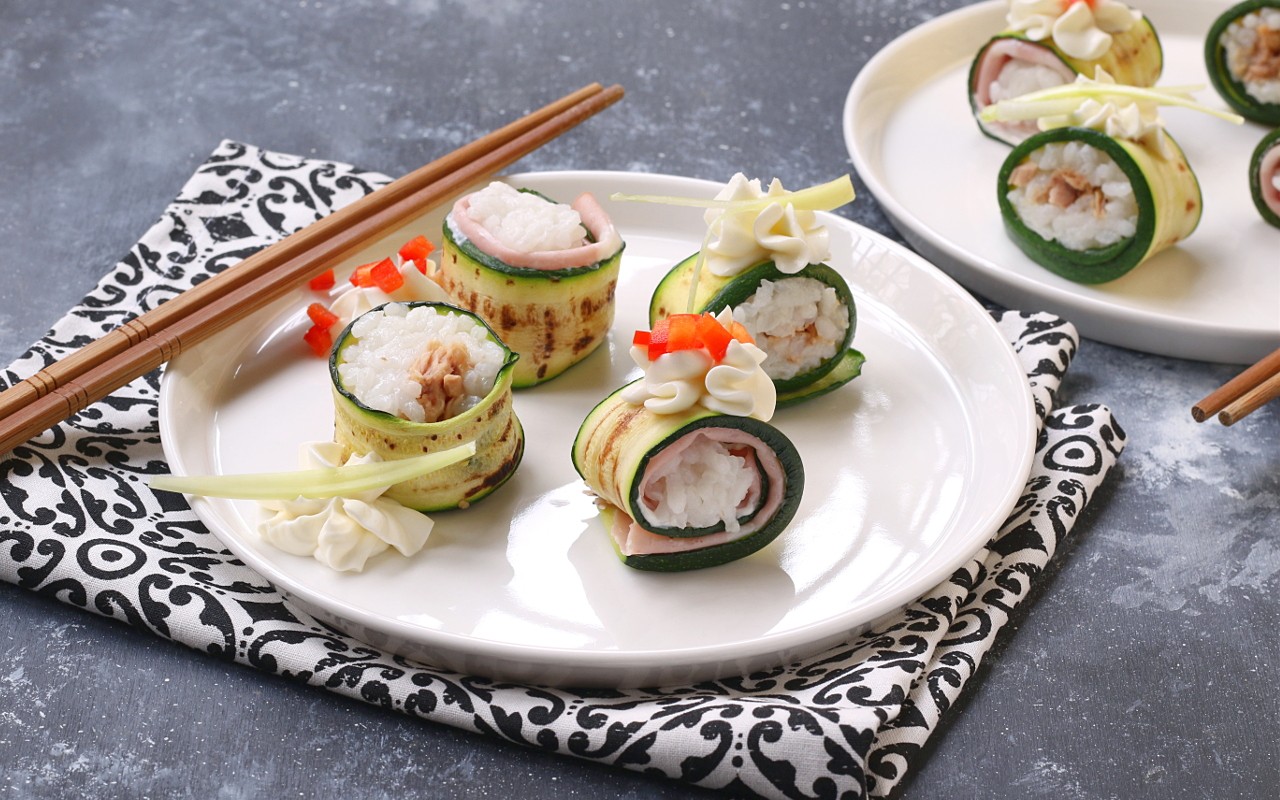 sushi di zucchine ricette insolite