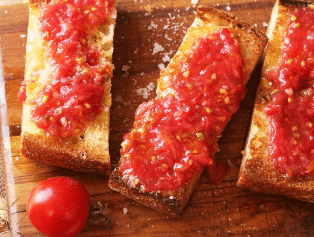 pane e pomodoro pan con tomate