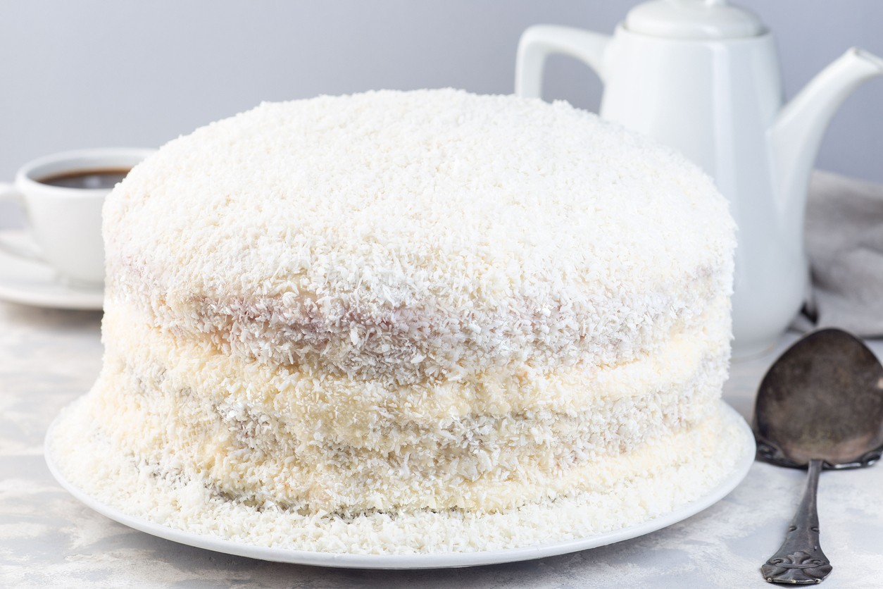 Torta panna e cocco