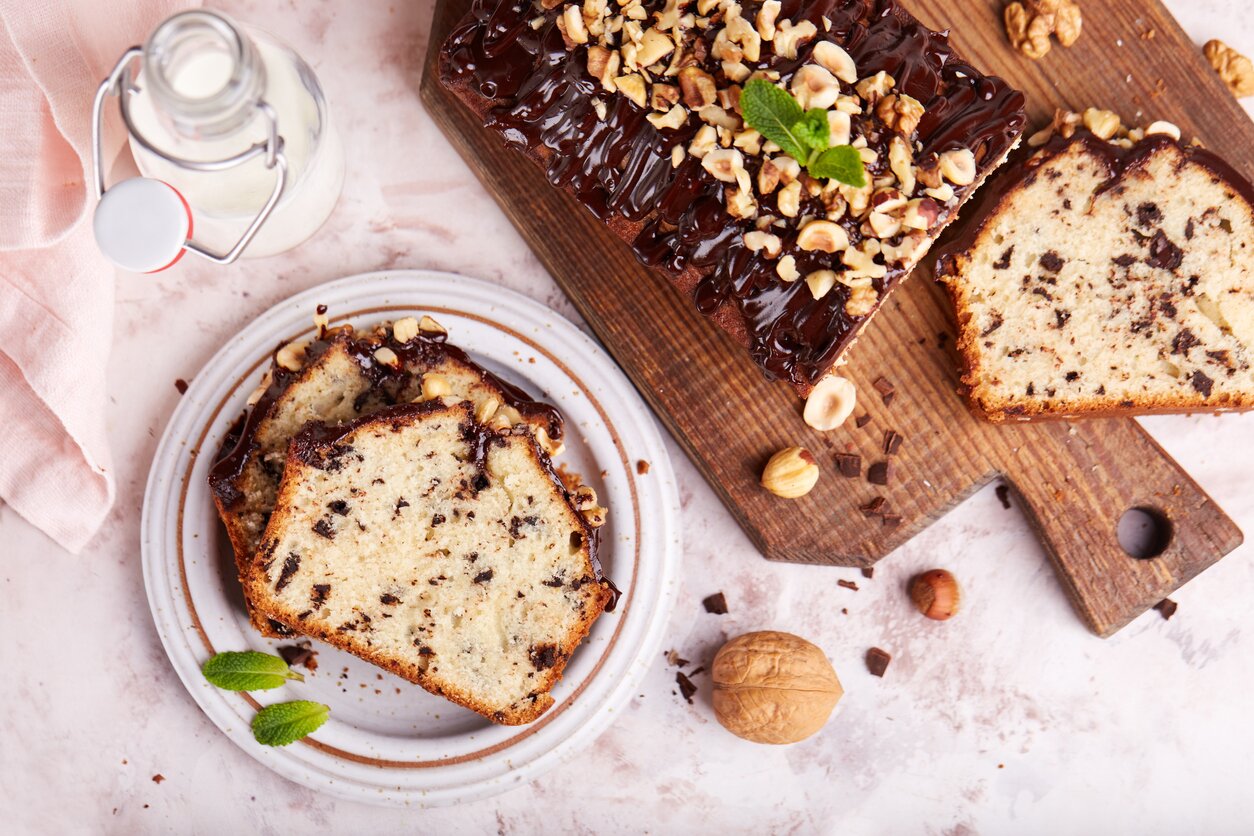 Torta noci e nocciole