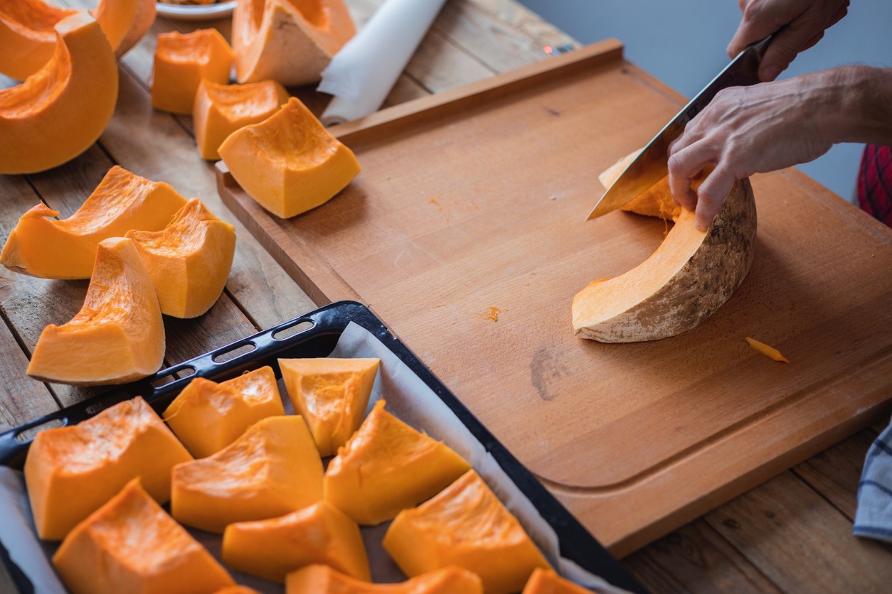 come tagliare la zucca