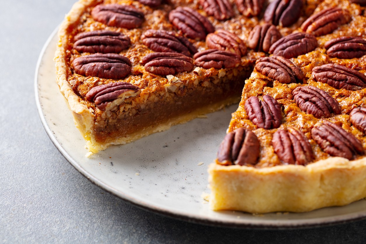 Crostata con noci pecan