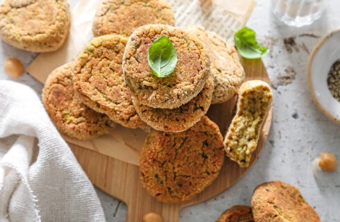 polpette ceci e zucchine