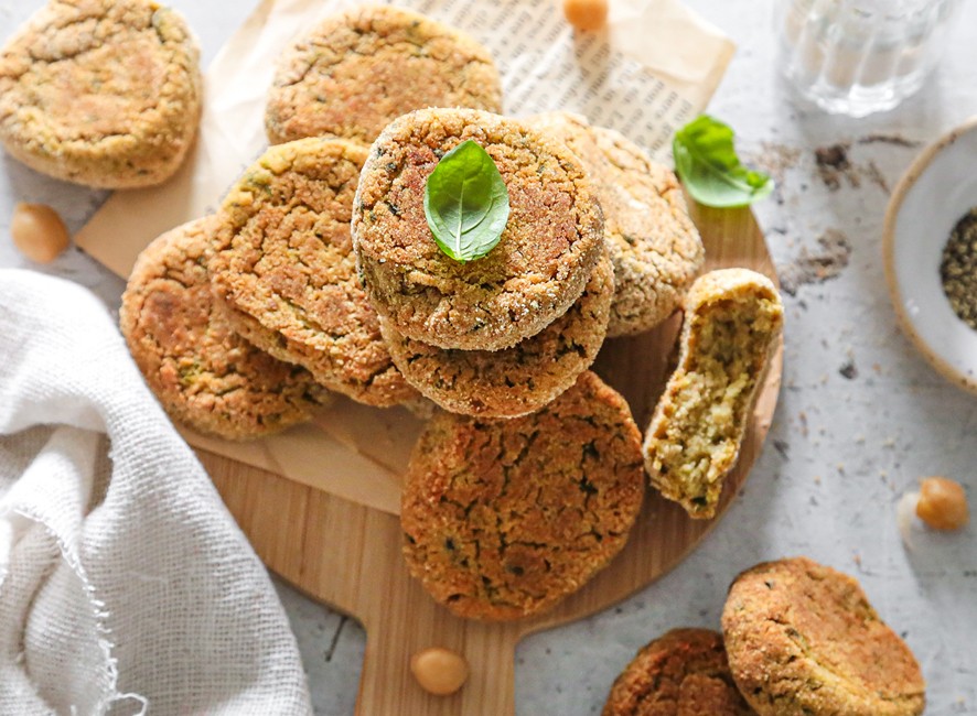 polpette ceci e zucchine