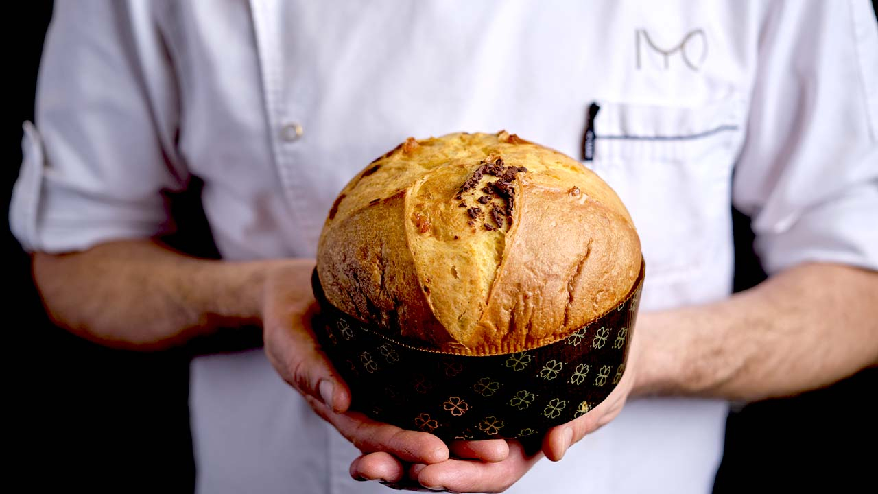 Panettone realizzato per ristorante IYO