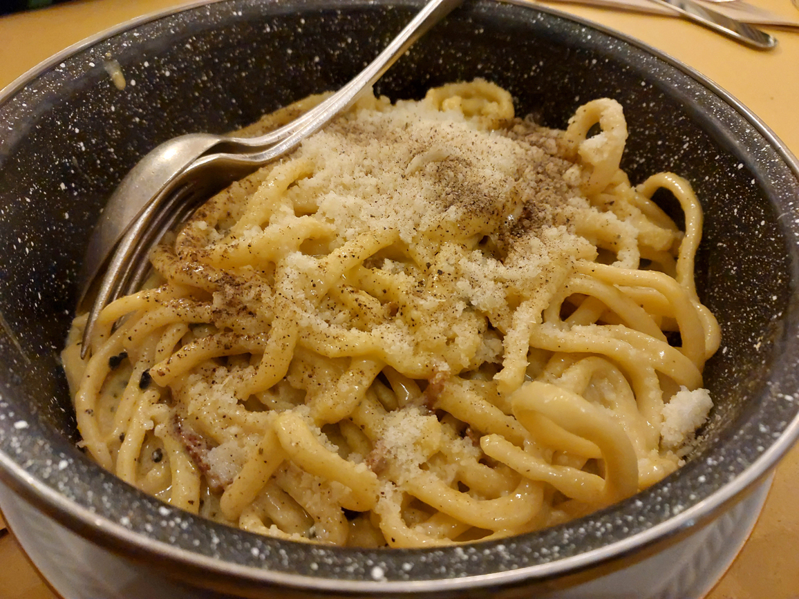 Carbonara ristorante da Luca a Roma