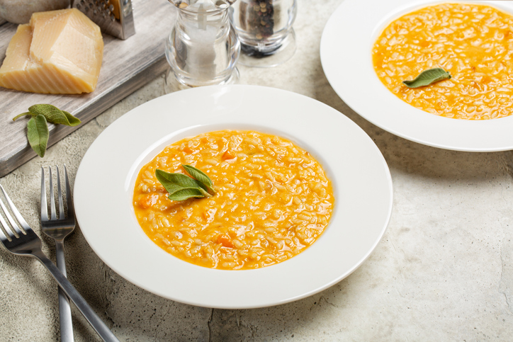 Risotto al pomodoro e formaggio