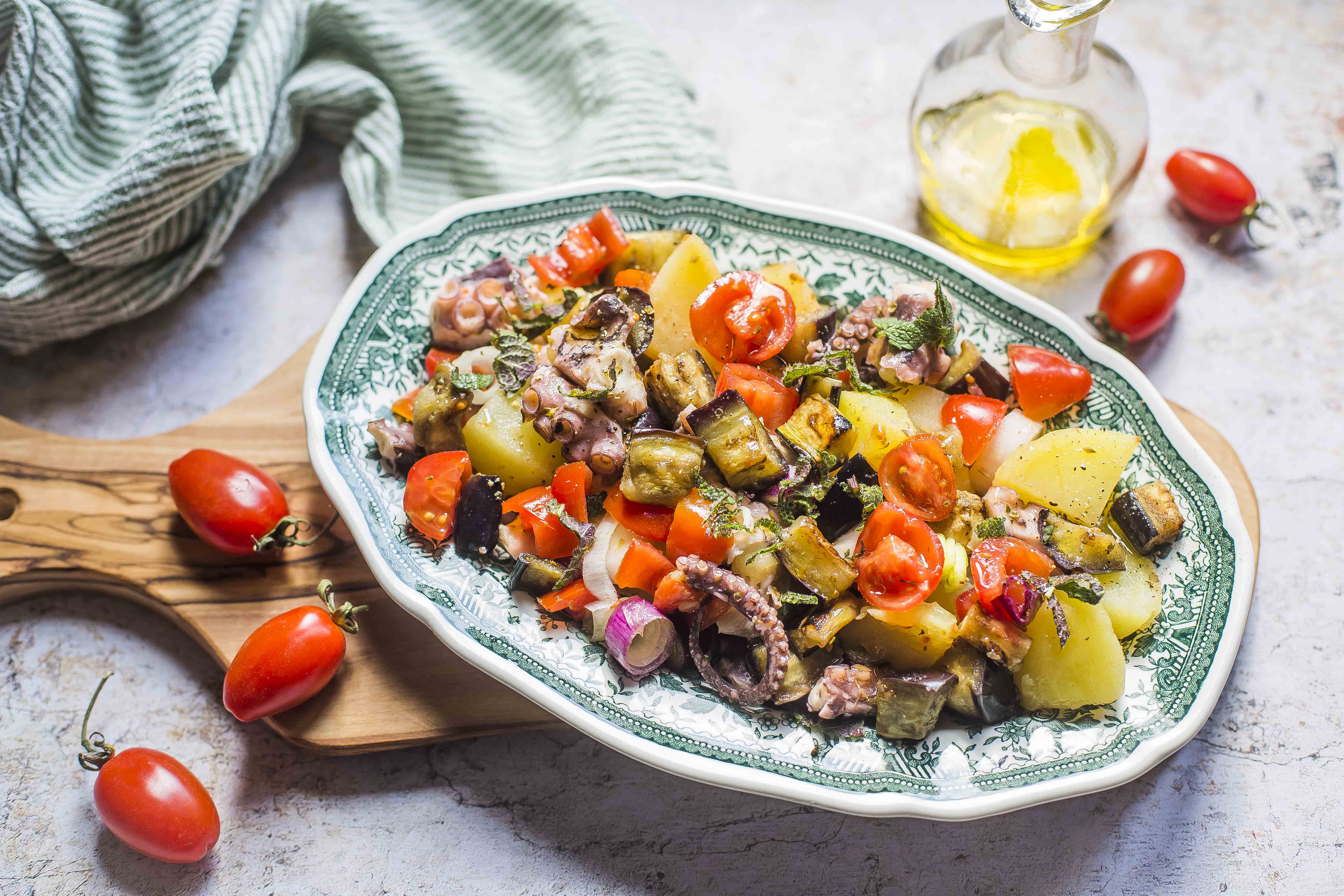 Insalata Di Polpo E Verdure Ricetta Agrodolce