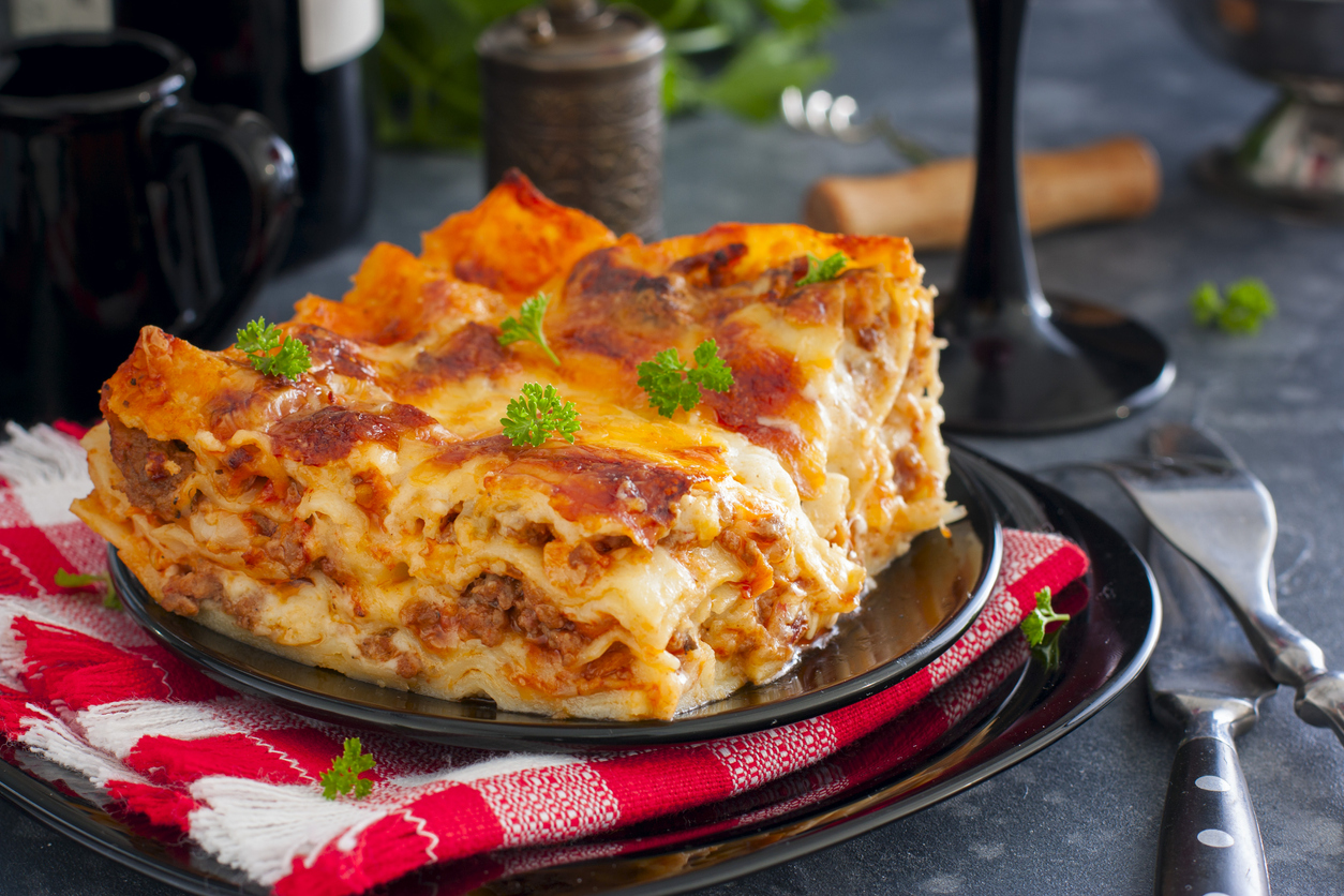 Lasagne con ragù di maiale