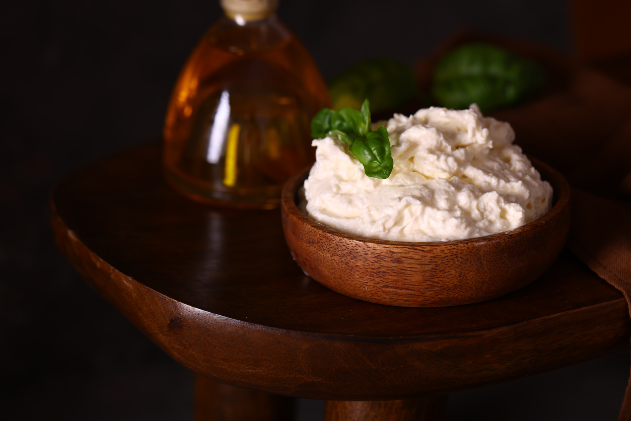 stracciatella di mozzarella