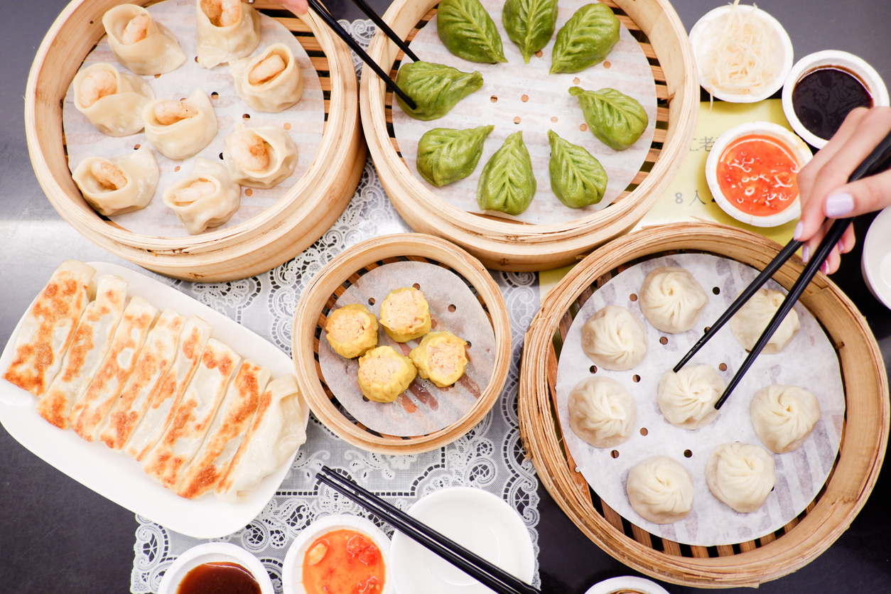 Dim sum e xiao long bao