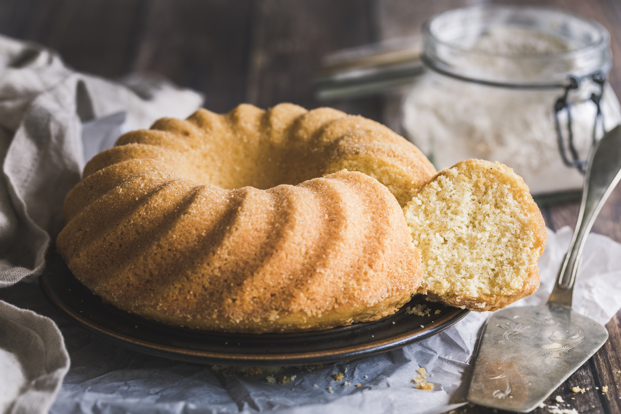 Torta con farina di riso