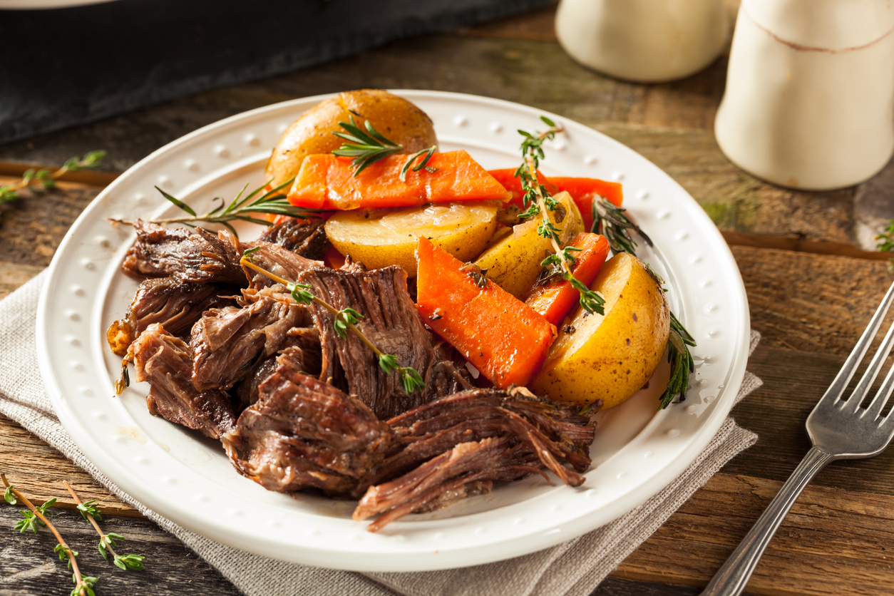 Spezzatino di cinghiale al vino rosso